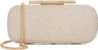 Dune London BODY Structured Chain Strap Clutch Bag One Size