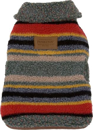 Pendleton Yakima Camp Fleece Dog Jacket in Heather Green at Nordstrom, Size X-Small