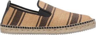 Espadrilles Platte schoenen in zwart en bruin - Heren - Espadrilles - Veelkleurig - 44 EU - Schoenen