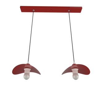 Lumicom Piuma L&aacute;mpara De Techo Lineal 2 Luces Monocolor Brillo