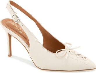 Christian Siriano Beks Slingback Pump in Stone at Nordstrom, Size 9.5