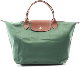 Longchamp Le Pliage Original M Tote Bag Nylon Leather