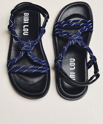 Bibi Lou Rope Slingback Sandals