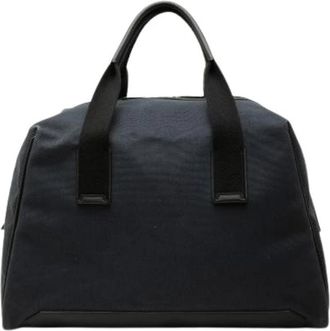 Herm&egrave;s Pre-owned Weekend Bag - unisex - Vintage Weekendtas - Blauw - ONE Size - Leer - Vintage