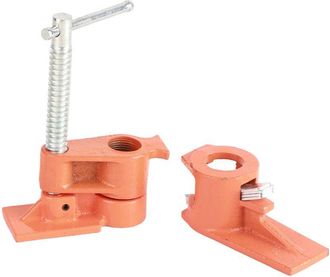 OEM Juego De Abrazaderas Para Mangueras, De 3/4 De Pulgada, Para Carpinter&iacute;a, Fabricadas En Acero Fundido, Con Pieza De Sujeci&oacute;n Extensible