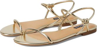 Nine West Maizy Womens Dress Sandals Gold : 9.5 M, Faux Leather