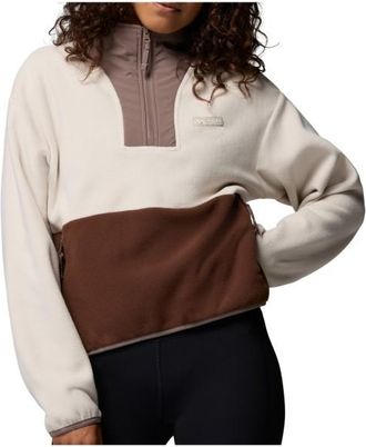 Columbia Sequoia Grove II Half Zip Fleece Fleecepullover f&uuml;r Damen | braun
