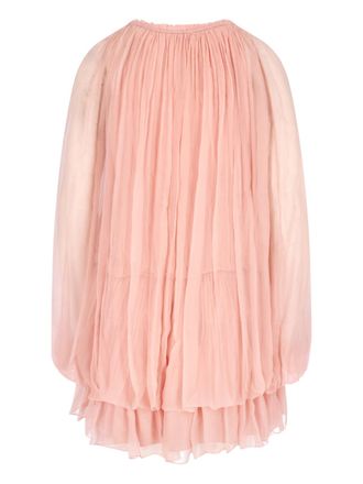 Chlo&eacute; Womens Chlo&egrave; Dresses Pink Silk
