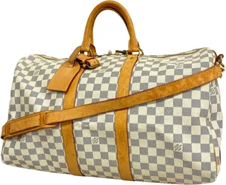 Louis Vuitton White Boston Bag (Pre-Owned)