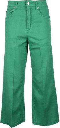 Department Five Katoen Elastaan Jeans - Dames - Loose Fit Jeans - Groen - W27 - Katoen - Jeans