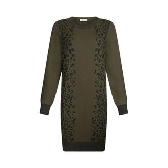 Liu Jo Knitted Dresses, female, Green, XS, Knitted Dress