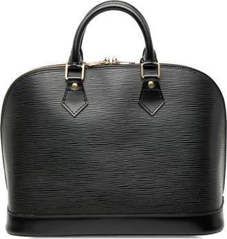 Louis Vuitton Black Epi Alma PM