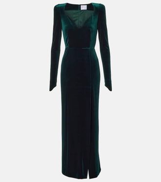 Galvan Vanitas velvet gown
