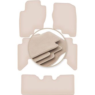 OEM Alfombrillas Beige Premium Para: Nissan Pathfinder R51 Suv 2004-2014