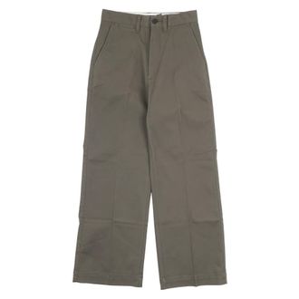 Polo Ralph Lauren Wide Trousers, female, Green, Size: 3XS Straight Trousers