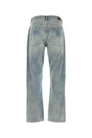 Amiri Mens Denim Jeans Antiqueindigo Exterior: Cotton