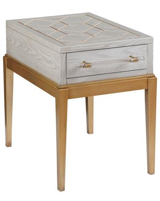 Bassett Mirror Company Perrine Wood Accent Table