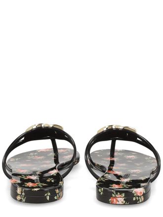 Dolce & Gabbana Logo TPU Slide Sandals - Multicolor
