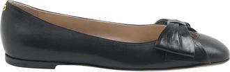 Valentino Ballerinas, female, Black, Size: 6 US Bowow Kidskin Ballerina