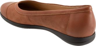 Trotters Delmara Cap Toe Slip-On in Luggage Nubuck at Nordstrom, Size 10.5