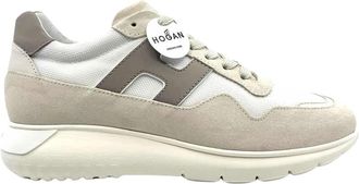 Hogan H371 Sneakers - Heren - Sneakers - Beige - 43 EU - Leer - Schoenen