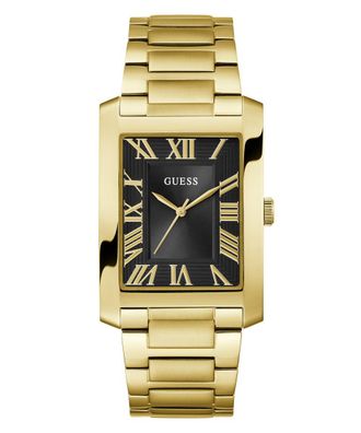 Guess Clyde Heren Goud Horloge GW0896G2