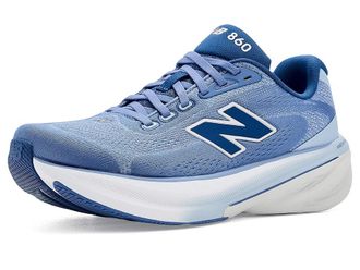 New Balance Fresh Foam X 860 V15 Womens Shoes Fairweather Blue/Silver Metallic : 10.5 EE - Extra Wide, Textile