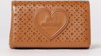 Love Moschino Borsa Love Moschino in pelle sintetica traforata con cuori