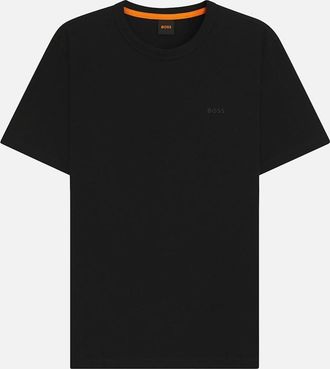 HUGO BOSS Mens BOSS Tegood Basic T-Shirt Black - Size: 44