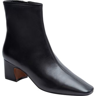 Linea Paolo Wrenly Block Heel Bootie in Black/Black at Nordstrom Rack, Size 9.5