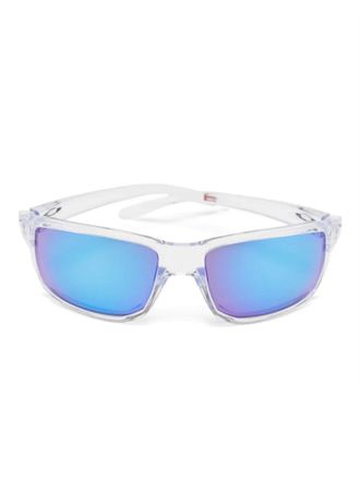 Oakley Zonnebril met vierkant montuur - Wit
