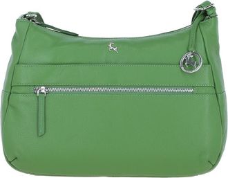 Ashwood Leather Womens Meath Real Shoulder Bag - Green - One Size