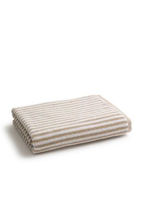 Christy Portobello Stripe Coastal Inspired Bath Sheets in Birch at Nordstrom