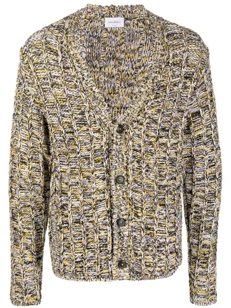 Ferragamo Vest met V-hals - Geel