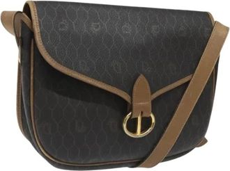 Dior Pre-owned Vintage Schoudertas - Dames - Vintage Schoudertas - Zwart - ONE Size - Leer - Vintage