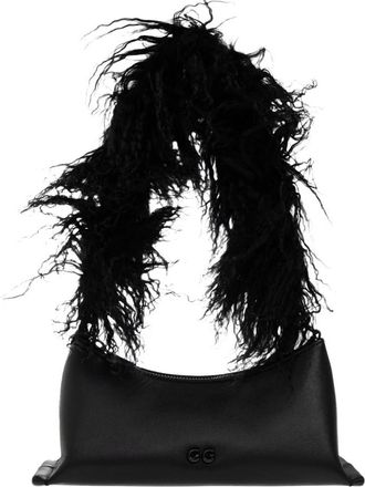 Cult Gaia Tassen, Dames, Zwart, ONE Size, Leer, Osa Schoudertas