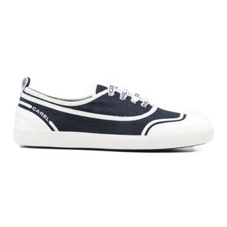 Carel Denim Fabric Trainers - female - Carel - Sneakers - Blue - 5 UK - Shoes