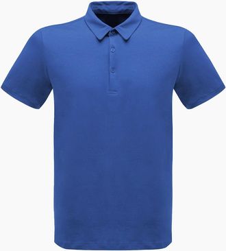 Regatta Mens Regatta Professional Mens Classic 65/35 Short Sleeve Polo Shirt - Blue - Size: 42