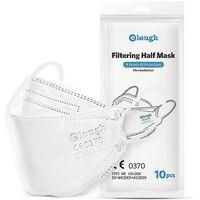 OEM Paquete De 100 Mascarillas Ffp2 De 4 Capas - Protecci&oacute;n Contra El Polvo Y La Contaminaci&oacute;n - Cumple Con La Normativa Ce - Comodidad &Oacute;ptima Para Un Uso
