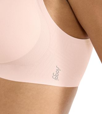 sloggi B&uuml;gelloser BH SLOGGI ZERO Feel 2.0 THE UP P Bra, Damen, Gr. XL, N-Gr, puff pink, Single Jersey, Obermaterial: 76% Polyamid, 24% Elasthan, BHs B&uuml;gellos