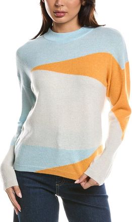 Fort&eacute; Cashmere Waves Crewneck Cashmere Sweater