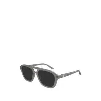 Balenciaga Aviator Zonnebril - Heren - Accessoires - Grijs - Maat: 55 MM