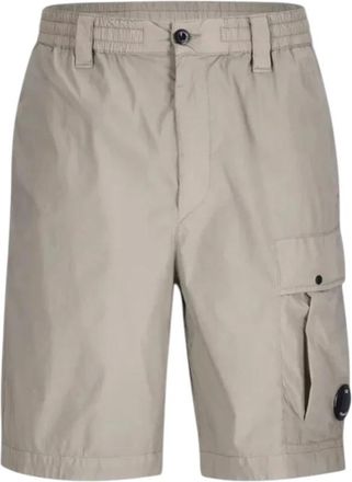 C.P. Company C.p. Company, Korte Broeken, Heren, Grijs, L, Katoen, Bermuda Shorts