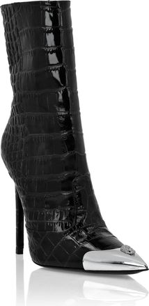 Philipp Plein Laarzen Middelhoge Hakken Skull