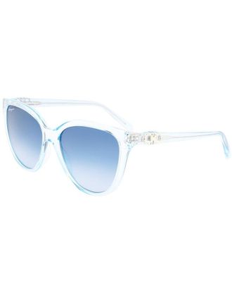 Ferragamo Ferragamo Womens Gancini 56mm Sunglasses