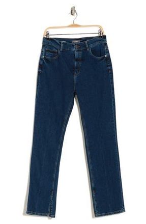 DL1961 Patti High Waist Straight Leg Jeans in Blue Denim at Nordstrom Rack, Size 31