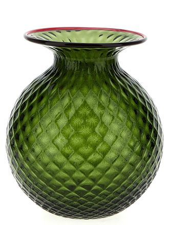 VENINI Fiori Balloton Vases Green