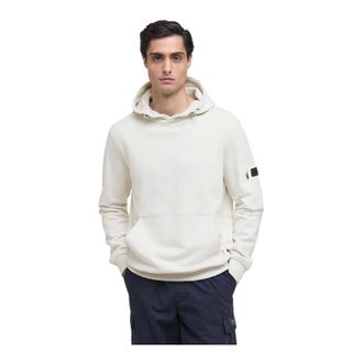 Barbour Ewan Hoodie - - Sweatshirts & Hoodies - Uomo - Bianco - L