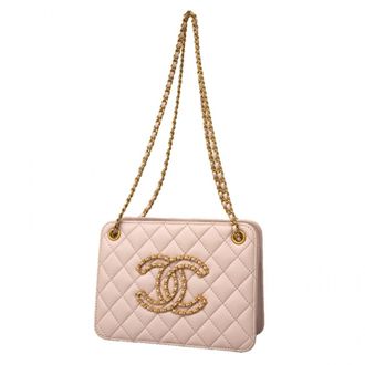 Chanel Light Purple Leather Tote Bag (Pre-Owned)