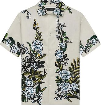 Amiri Camicia a fiori - Toni neutri